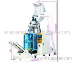 SK-200ZT Volumetric Cup Packaging Machine for fried food,shrimp strip, sea snail,rice,cooked seeds,seeds,beans,peanuts