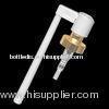 20mm 0.12ml Oral Spray Pump , shiny gold / white plastic for health food