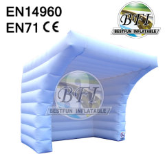 White Oxford Large Inflatable Booth Tent