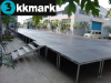 kkmark stage adjustable stage with non slip finish