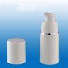 PP / AS Plastic Cosmetic Container White Airless 15ml 30ml 50ml