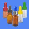 3ml-200ml Essential oil glass bottle , transparent / amber dropper glass bottles