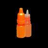 4ml PE Plastic drop bottle with tamper proof cap for liquid