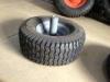 Superior Rubber Wheelbarrow Hand Trolley Wheels With Metal Rim 6.00-6