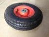 Flexible Hand Trolley Wheels 3.50-5 , Rubber Wheels For Serving Cart