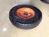 Rubber Hand Trolley Wheels 3.50-5 , RW1326 Tool Cart Wheels