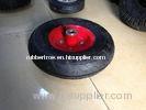 Rubber Pneumatic Hand Trolley Wheels With Metal Rim , RW1330 3.00-5