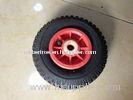 Heavy Duty Hand Trolley Wheels , Industrial Wheelbarrow Wheels