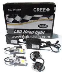 LED Car Cree Head Light Kit H7 x2pcs 1800LM/50W