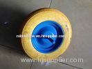 Solid PU Flat Free Cart Wheels 3.50-8 PU1402 For Wheelbarrow