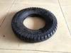Rubber Solid Wheel Barrow Tyres , 4.00-8 BT08 For Hand Trolley