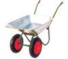 Heavy Gauge Steel Wheelbarrow With Durable Wheels , 130KG WB6410