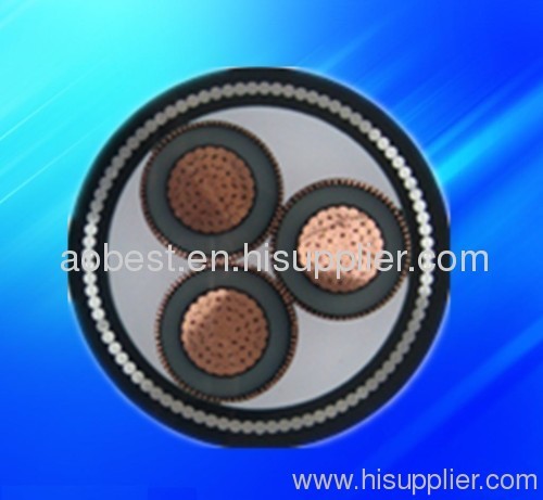 0.6/1kv cu/xlpe/swa/pvc power cable