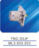 TNC male connector with flange,TNC-JF