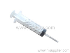 plastic syringe