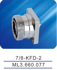 7/16 female connector with flange ,microstrip,7/16-KFD