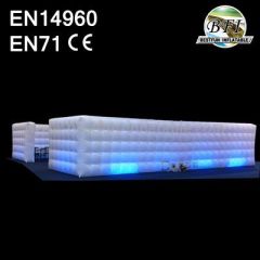 Inflatable Led Lighting Exhibition Cube