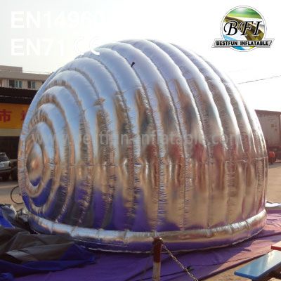 Silvery Inflatable Play Tent