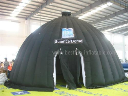 Black Inflatables Igloo Tent