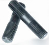 Double-end stud bolt and nuts