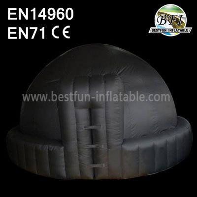 Black Inflatable Projection Tent