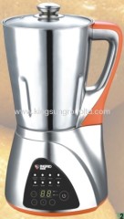 Stainless steel blender with dry/wet grinder