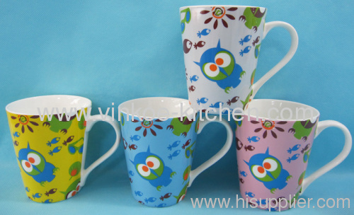 Cartoon Design Porcelain Mug