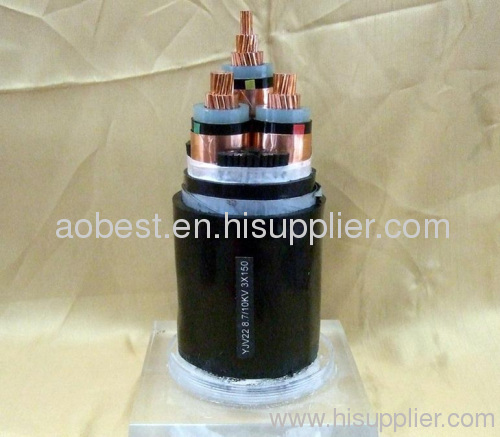 xlpe insulated armoured power cable