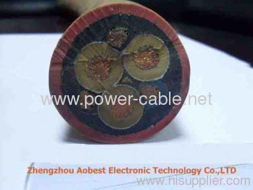 1000v rubber cable copper conductor rubber insulated and jacket