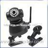 Two-way audio CMOS IR IP Cameras Montion-jpeg , Color For Home