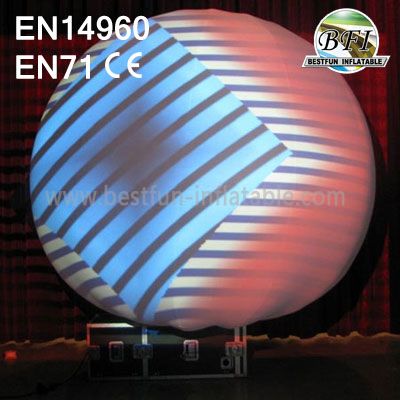 White Inflatable Portable Magic Projection Dome