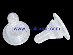 Silicone infant nipple for baby