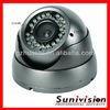 Black / White 700tvl IR WDR Dome Camera Wide Angle Remot For Families