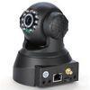 Pan / Tilt / Zoom Indoor Dome Security IP Camera WIFI 802.11 b/g/n Black / White / Metallic