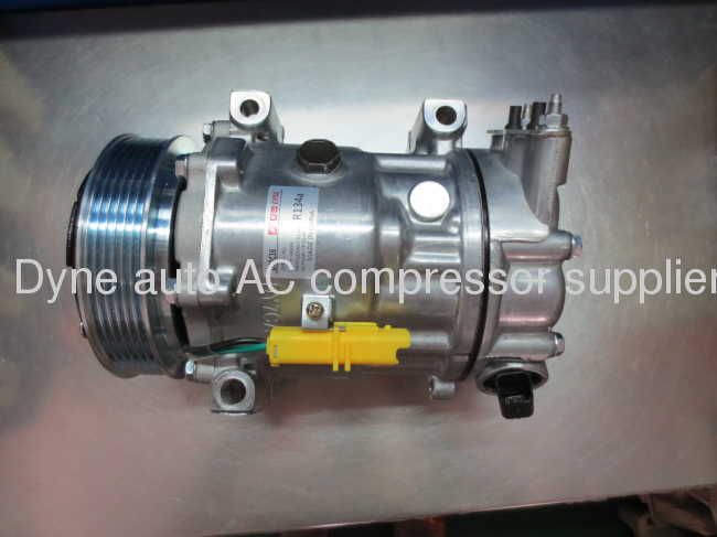 Compressors for Peugoet 307 Citroen C4 9651911480 7C16 SANDEN from ...