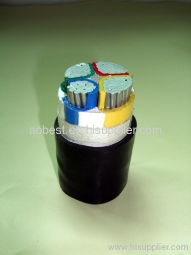 aluminum conductor pvc power cable