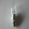 3W Clear LED Candle Light Bulbs Replacement 250lm - 280lm