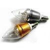 360 Degree 3W LED Candle Light Bulbs E12 / E14 / E17 Base