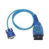 Blue Audi Diagnostic Cable KKL VAG 409.1 For Transmission Protocol