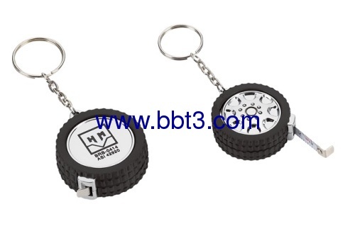 Promotional gift tape measure with tire shape