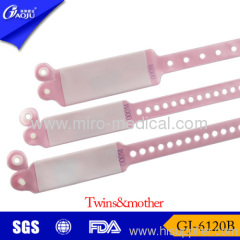 Mother& Baby armbands write-on style PVC material