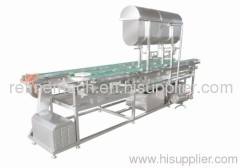Can or bottle filling machine