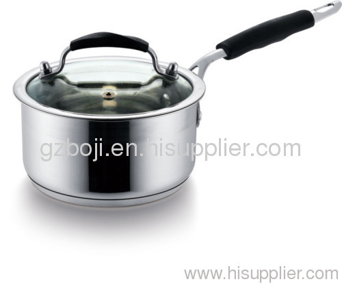 High quality Chinese style stainless steel saucepan
