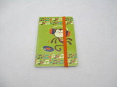 notebook with elastic band