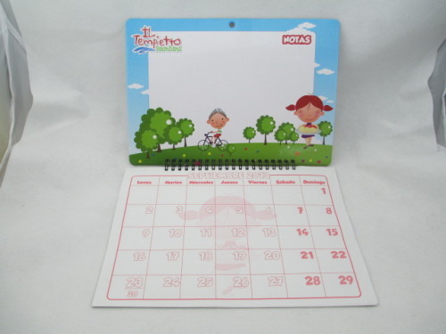 2014 wall calendar with spiral binding