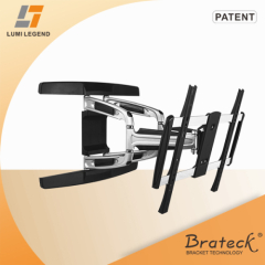 Hot sell aluminum and steel full motion TV wall mount bracket