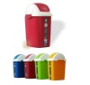 plastic trash bins with lid