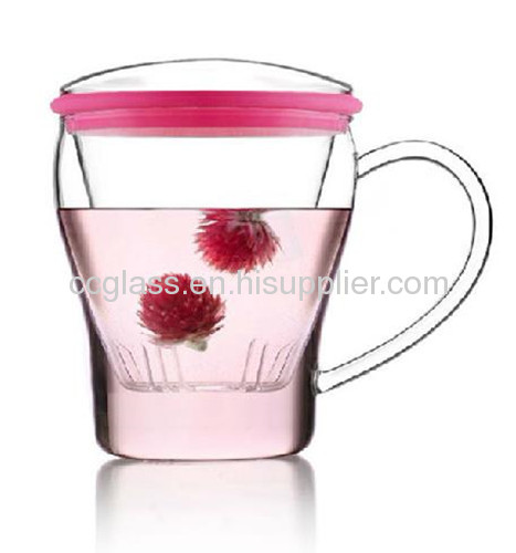 Hand Blown Borosilicate Glass Tea Cups