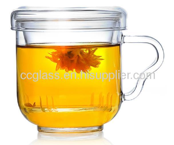 Insulated Borosilicate Glass Tea Cups
