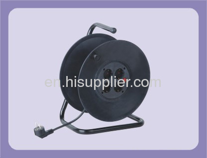 20m Portable UK extension cable reel with 3 outlet sockets 13A